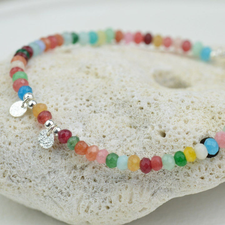 Colour Cascade Anklet