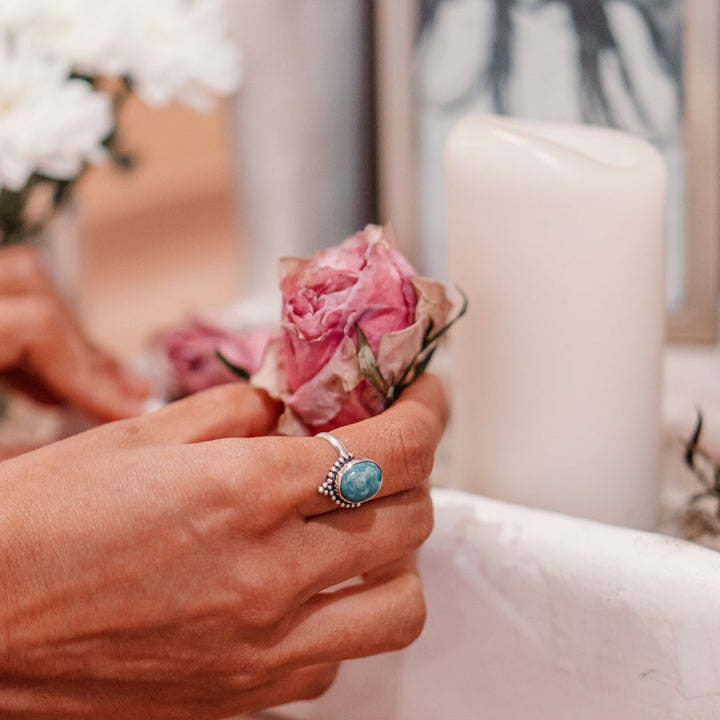 Boho Breeze Turquoise Ring