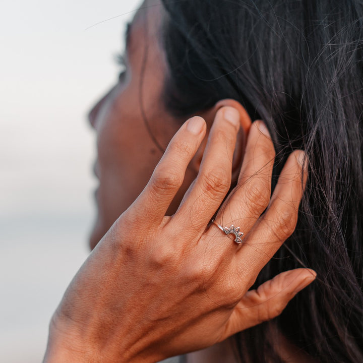 Bohemian Lotus Ring