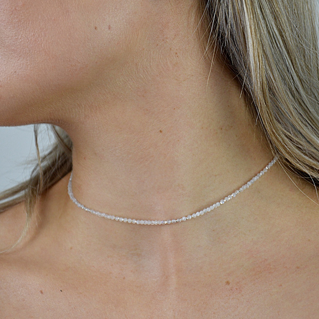 Thin 2025 silver choker