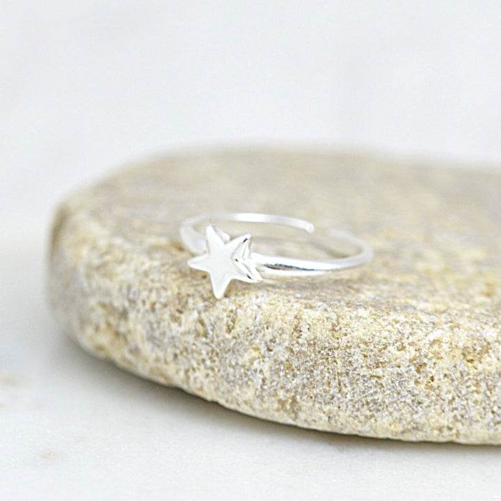 Toe Rings - Silver Star Toe Ring