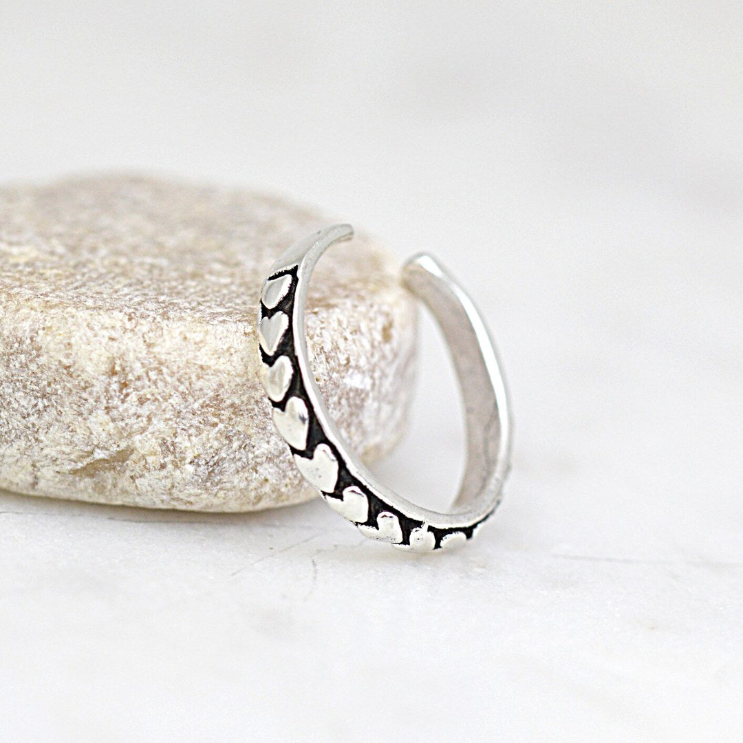 Heart to Heart Toe Ring