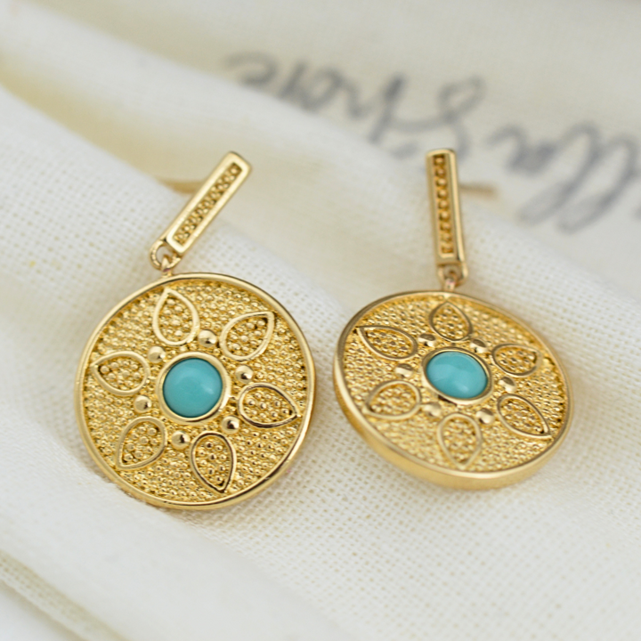 EARRINGS - GOLD BOHEMIAN EARINGS