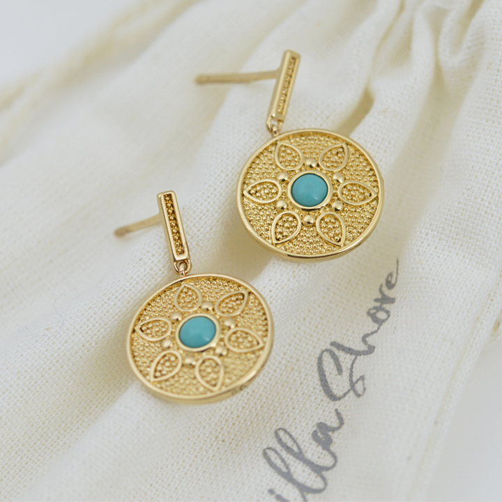 EARRINGS - GOLD BOHO EARRINGS