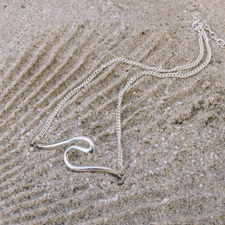 Anklets - Silver Wave Anklet