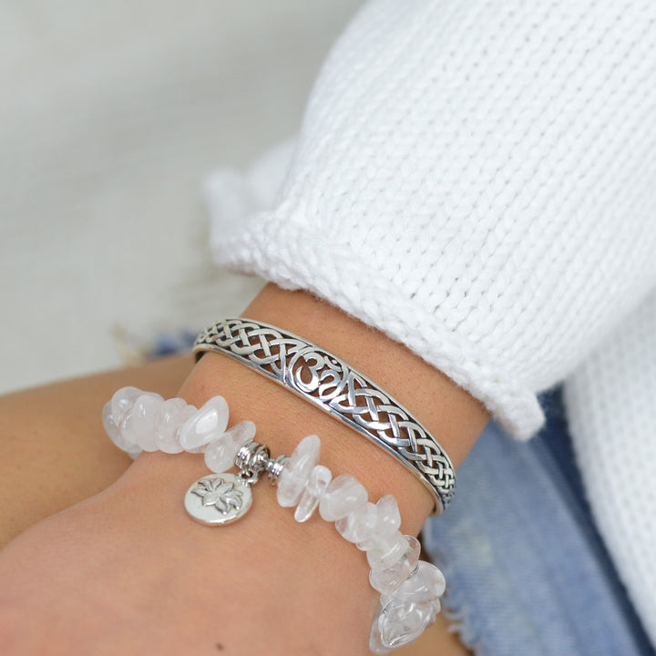 Bracelets - Om Cuff Bracelet