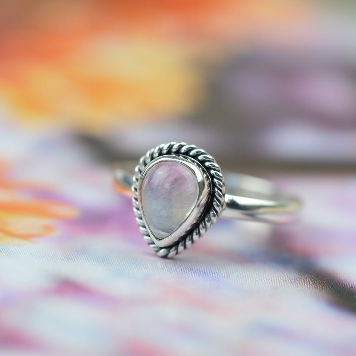Rings - Teardrop Moonstone Ring