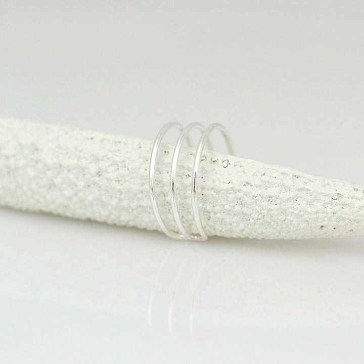 Dainty Tri Band Toe Ring