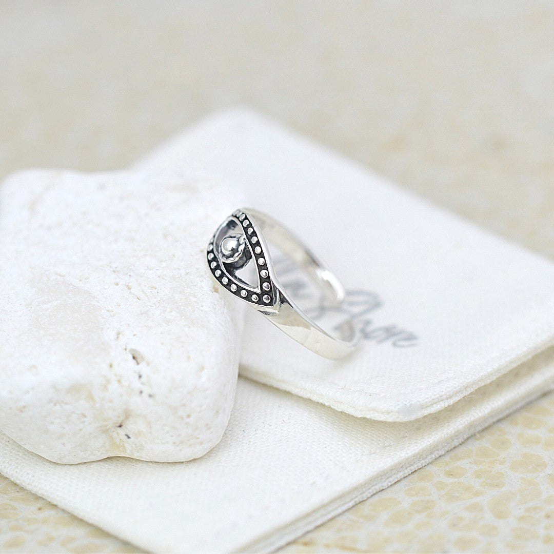 Evil Eye Toe Ring