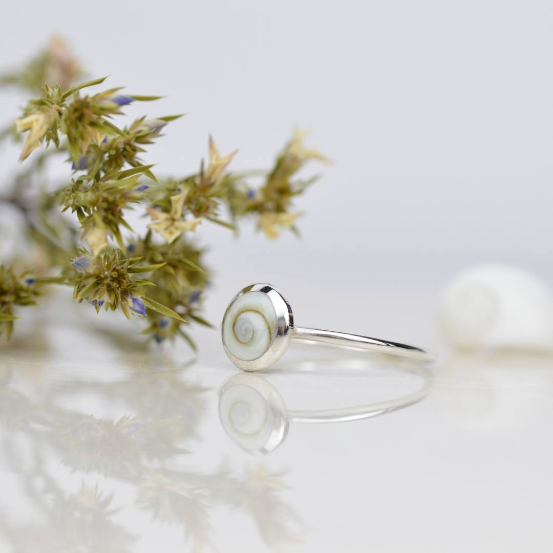 Shiva shell ring discount