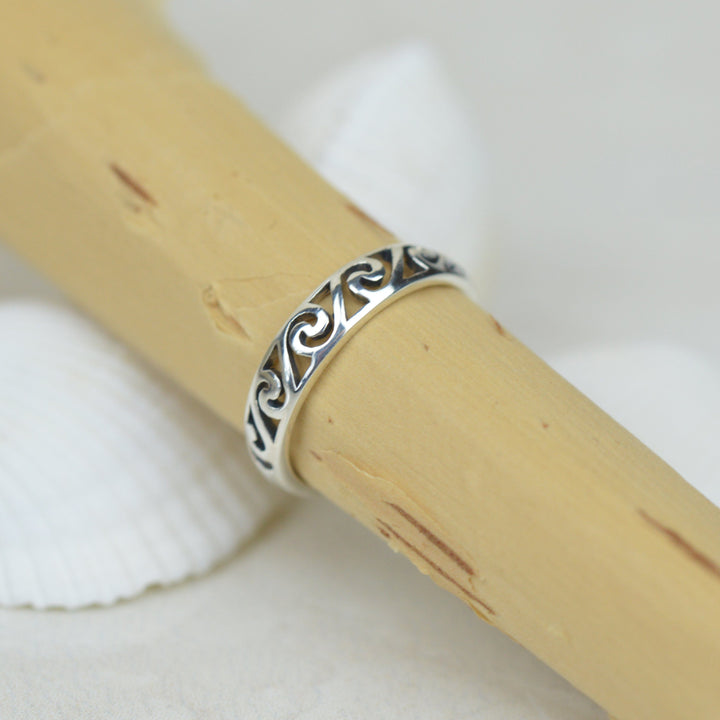 Toe Rings - Waves In Motion Toe Ring