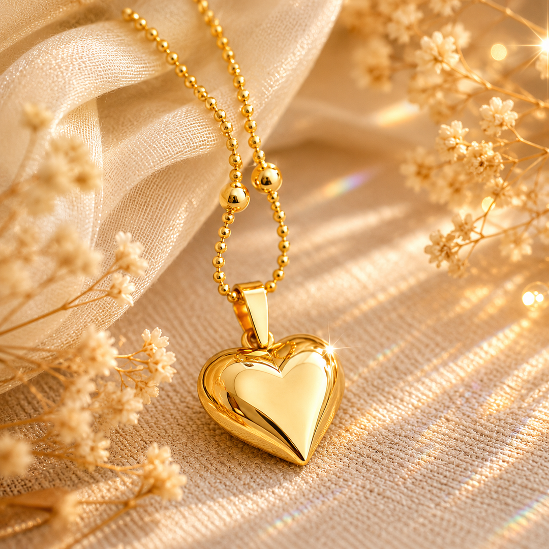 Heart Of Gold Necklace