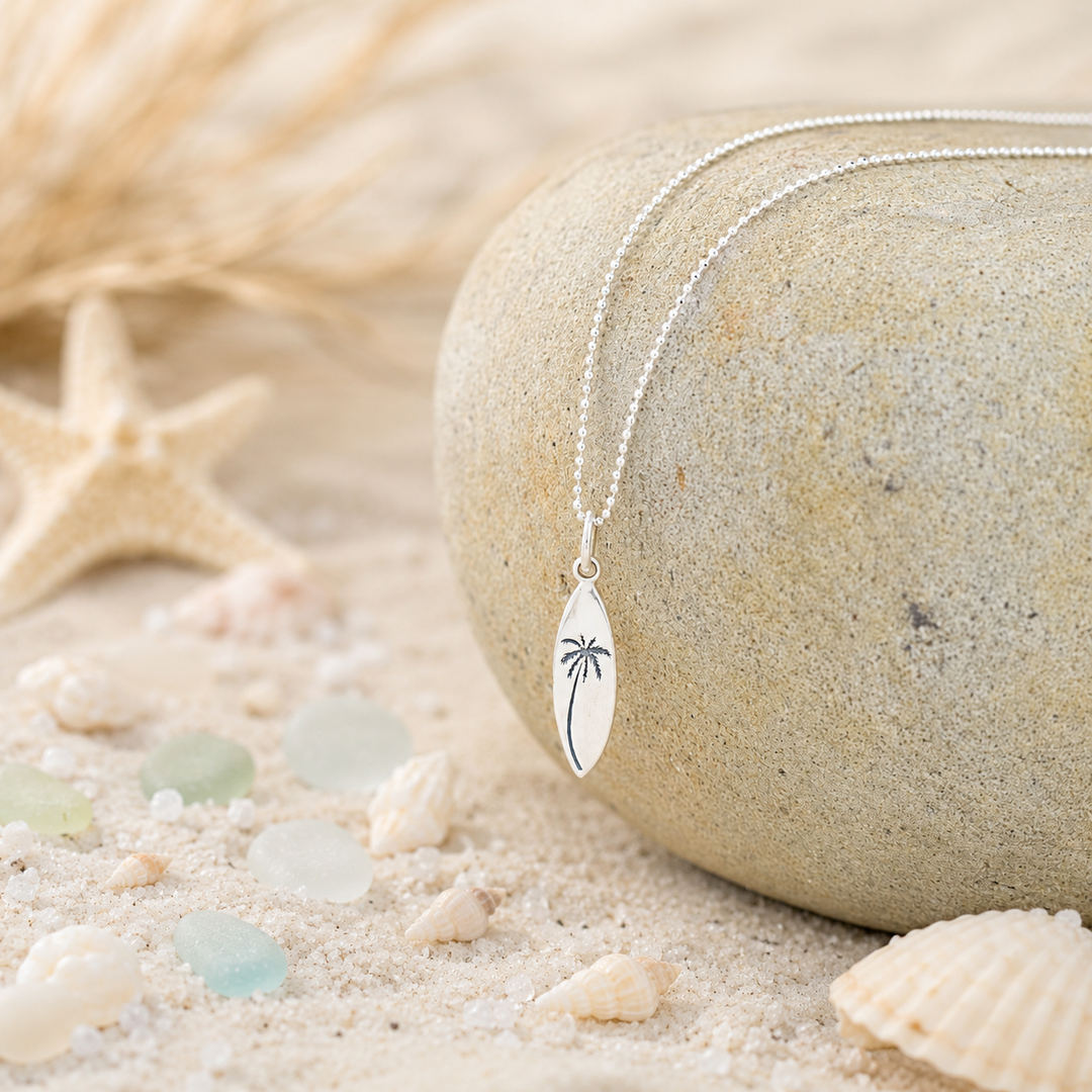 Necklace - surfboard necklace