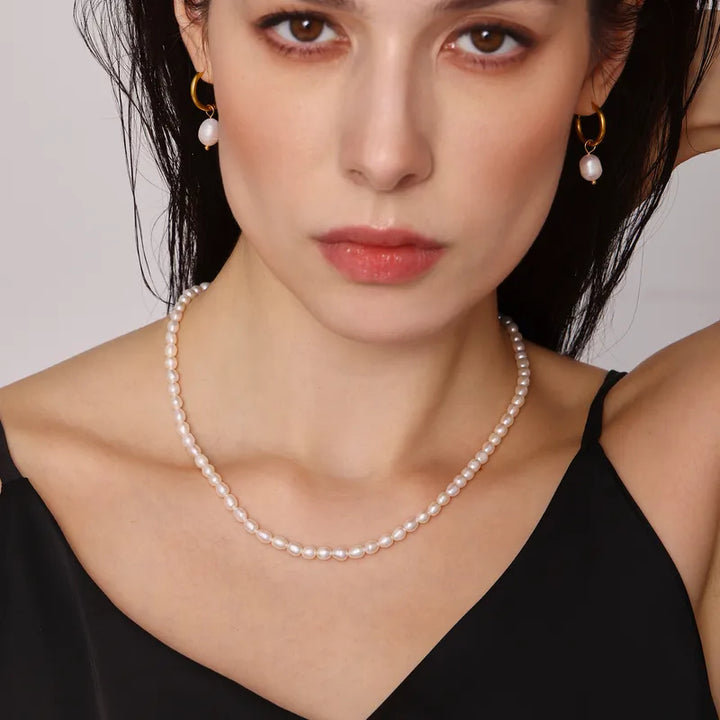 Necklaces - waterproof Gold Toggle Necklace