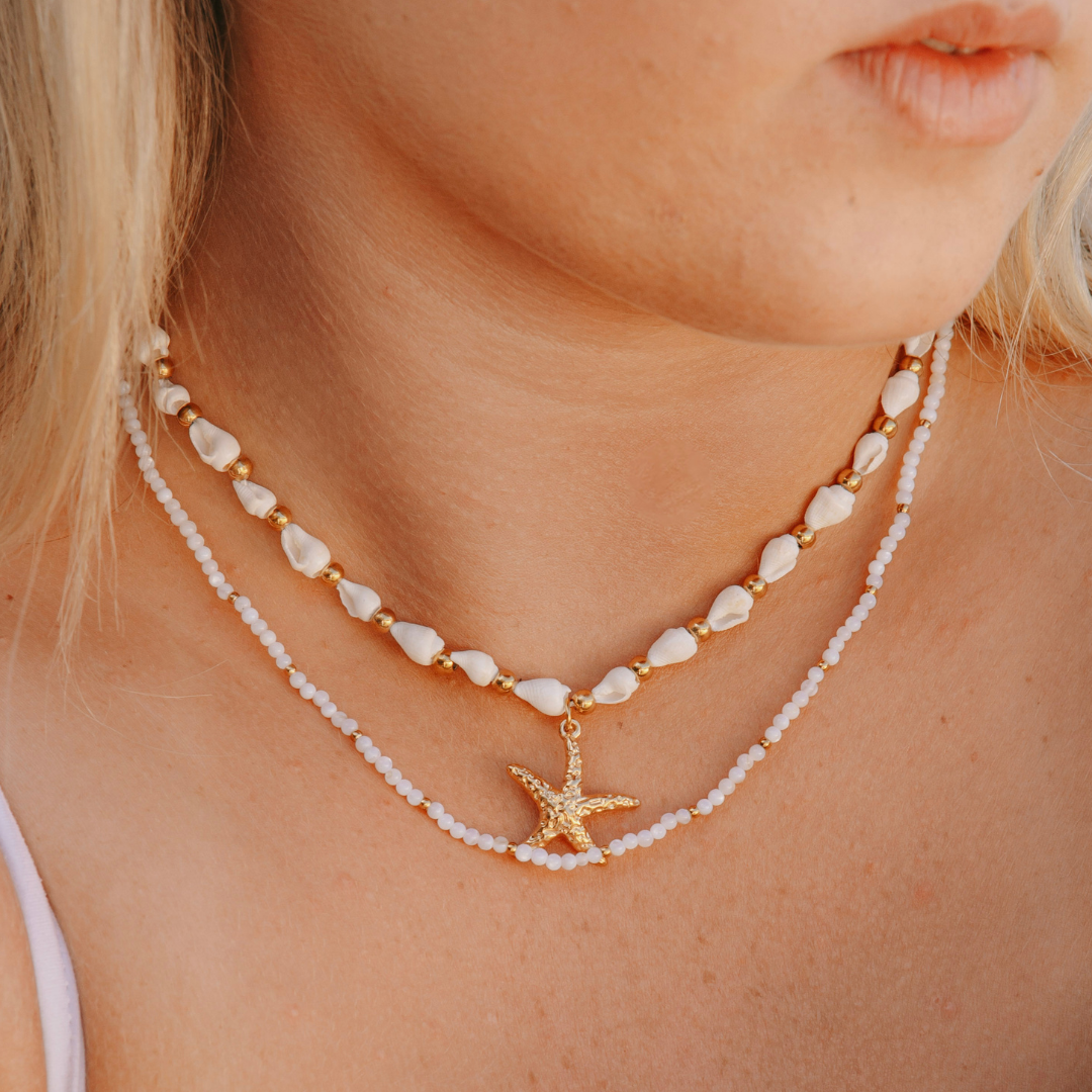 White Aura Necklace
