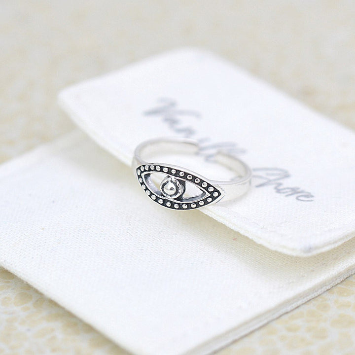 Evil Eye Toe Ring