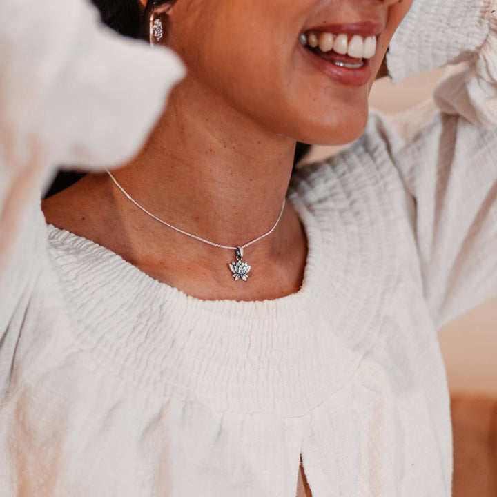 Lotus Flower Necklace
