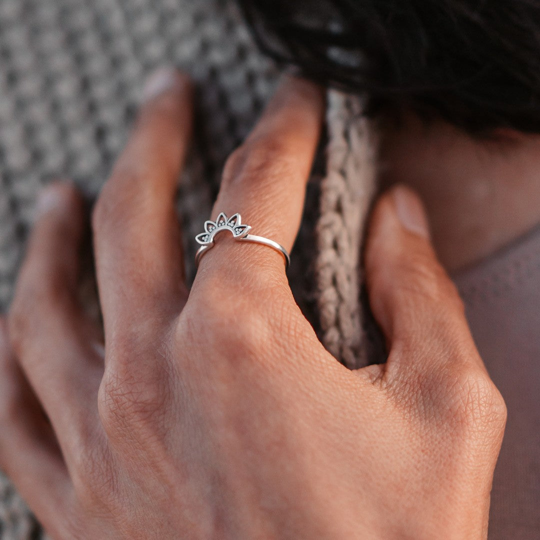 Bohemian Lotus Ring