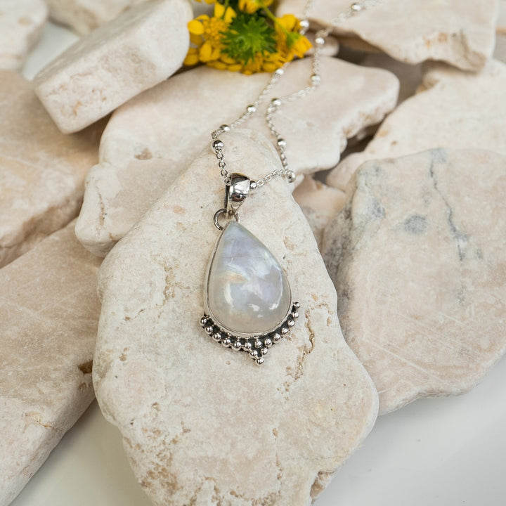 Bohemian Moonstone Necklace