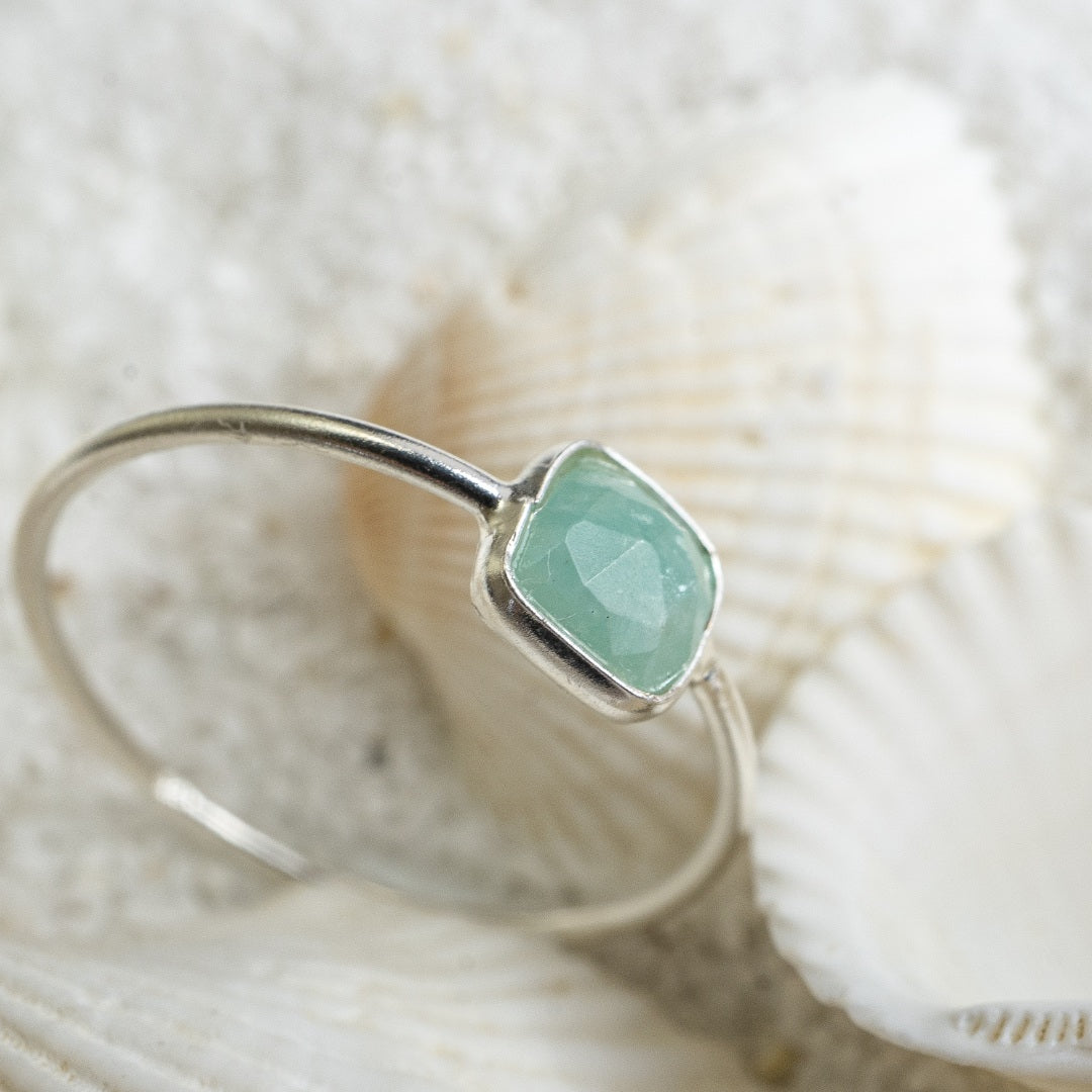 Dainty Amazonite Ring