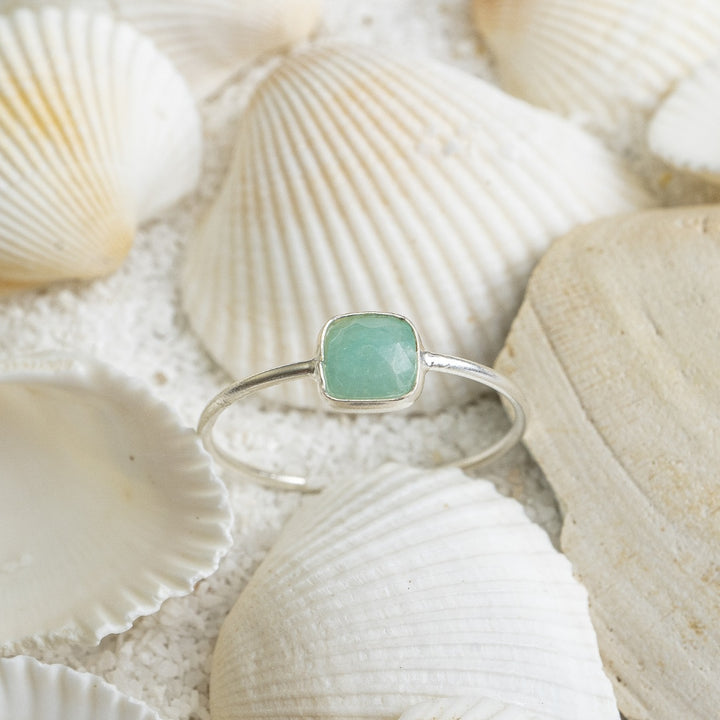Dainty Amazonite Ring