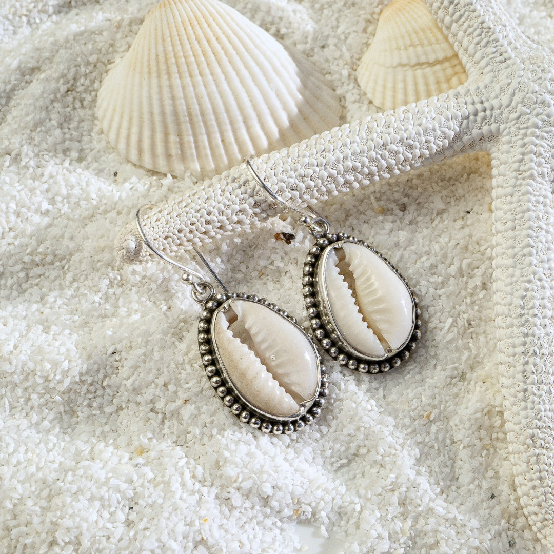 Cowrie Shell Earrings