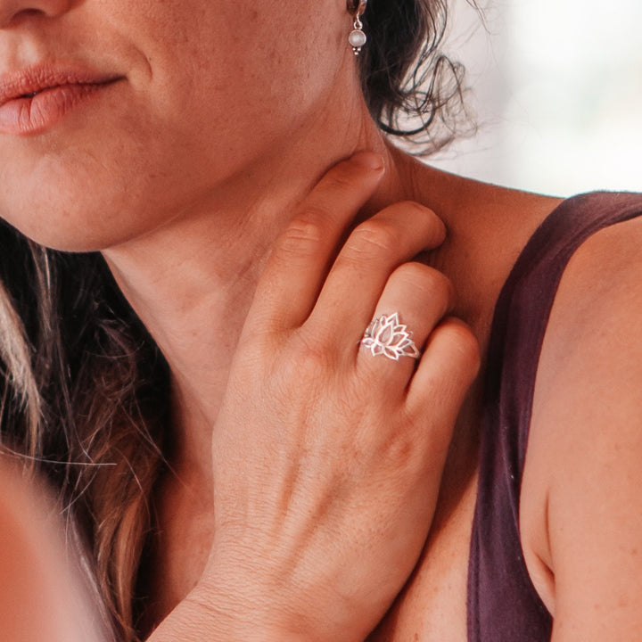 Lotus Of Light Ring