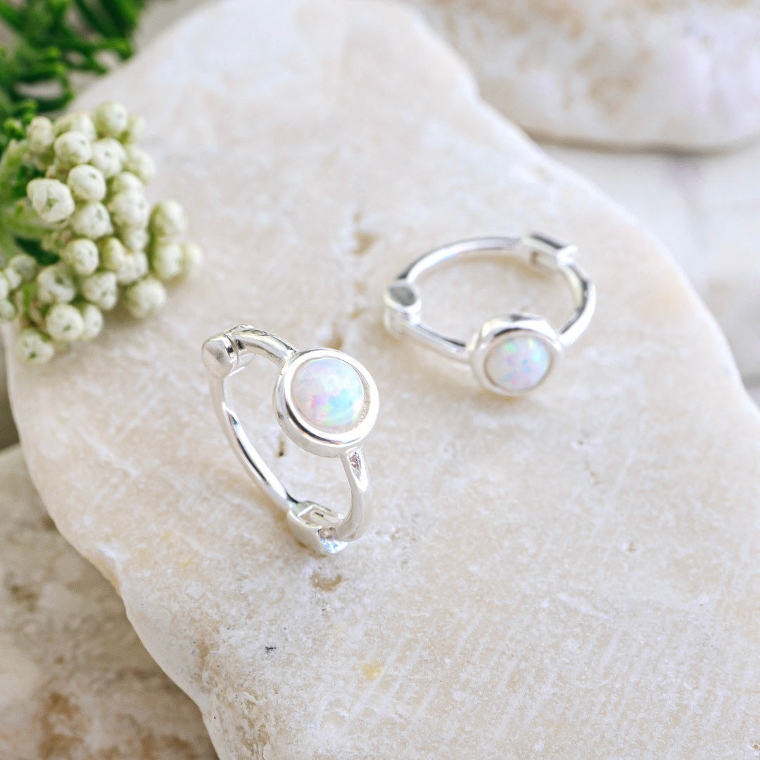 Mini Sparkling Fire Snow Hoops