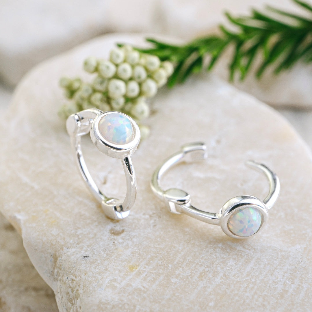 Mini Sparkling Fire Snow Hoops