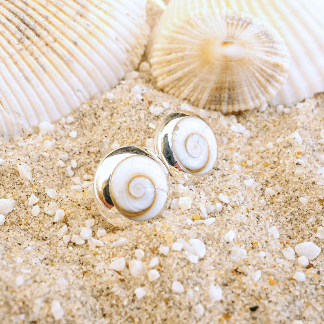 Shiva Shell Stud Earrings
