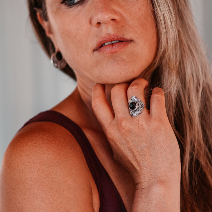 Nightfall Onyx Ring