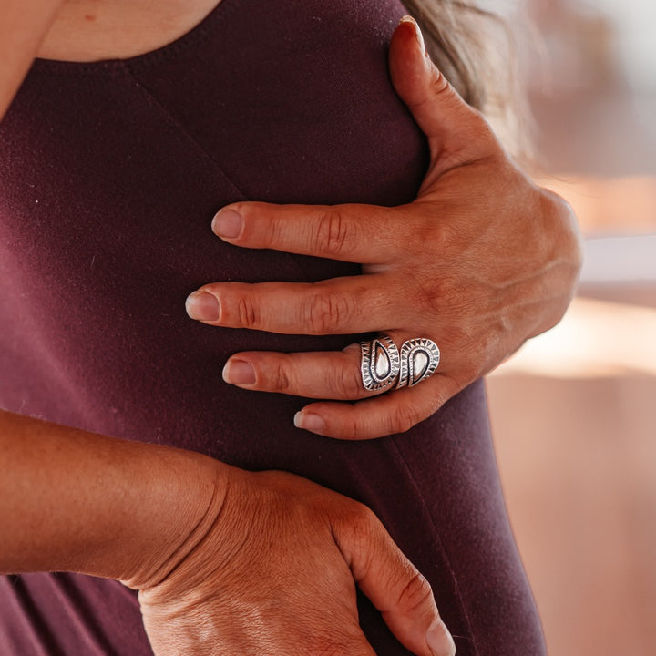 Tribal Wrap Ring