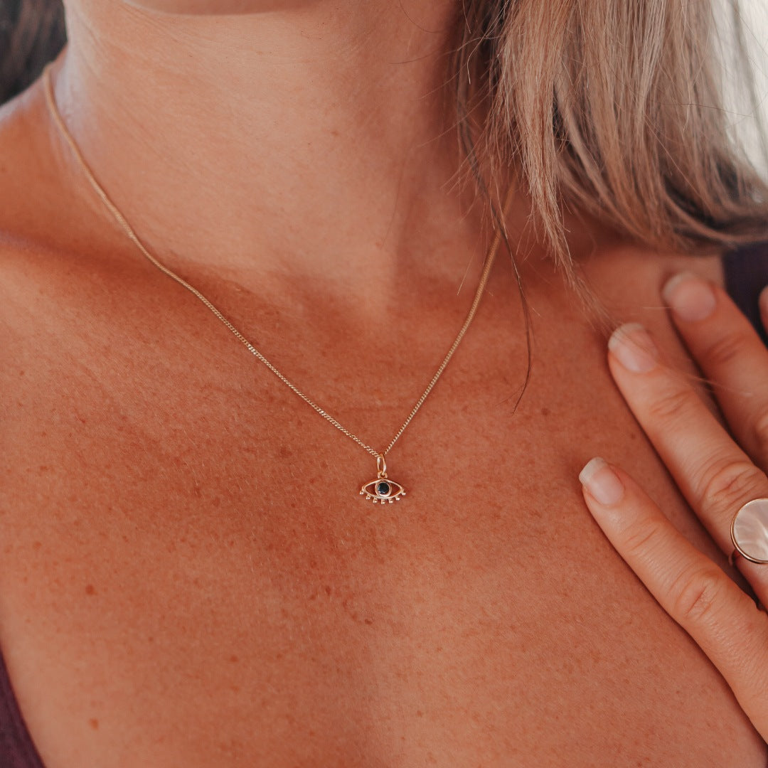 Golden Eye Of Grace necklace