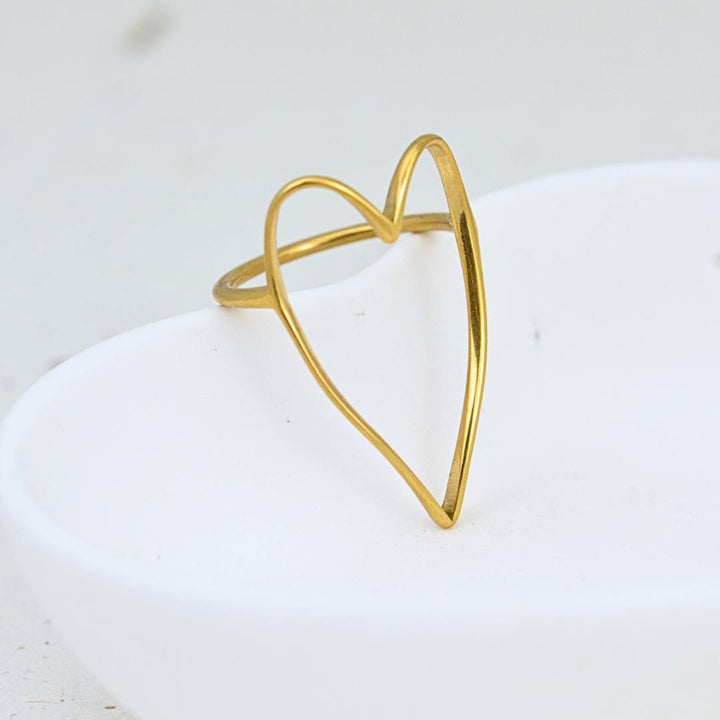 Golden Lovestruck Ring