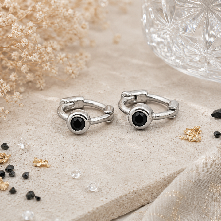 Earrings - side huggie