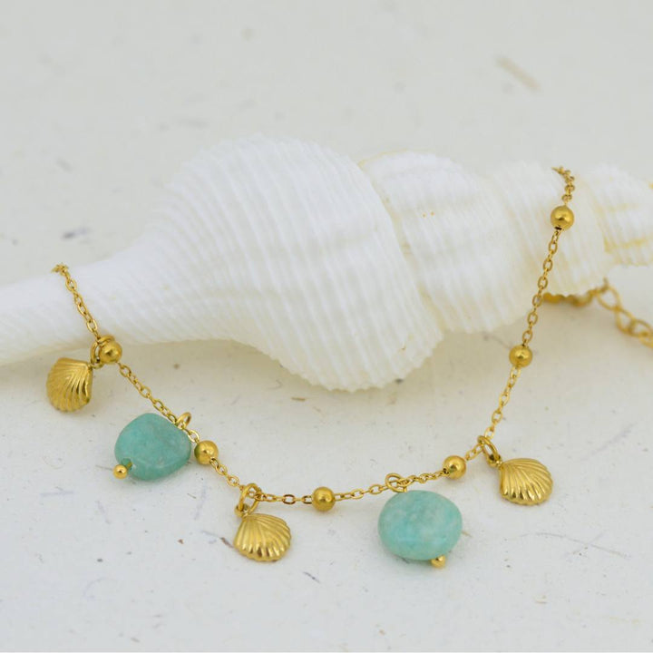 Shell and Sea Anklet