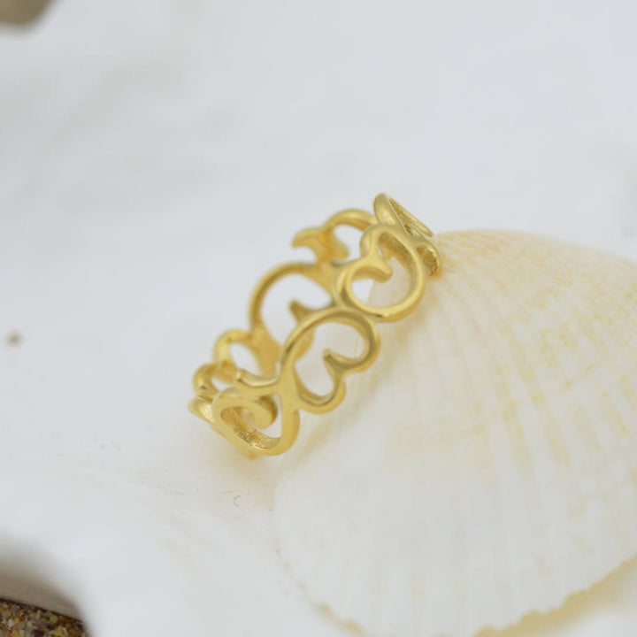 Love Link Toe Ring