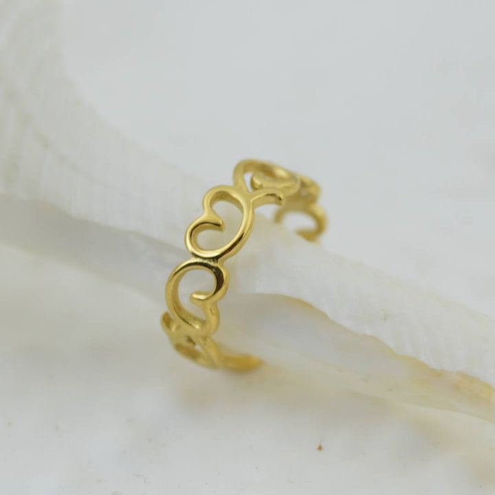 Love Link Toe Ring