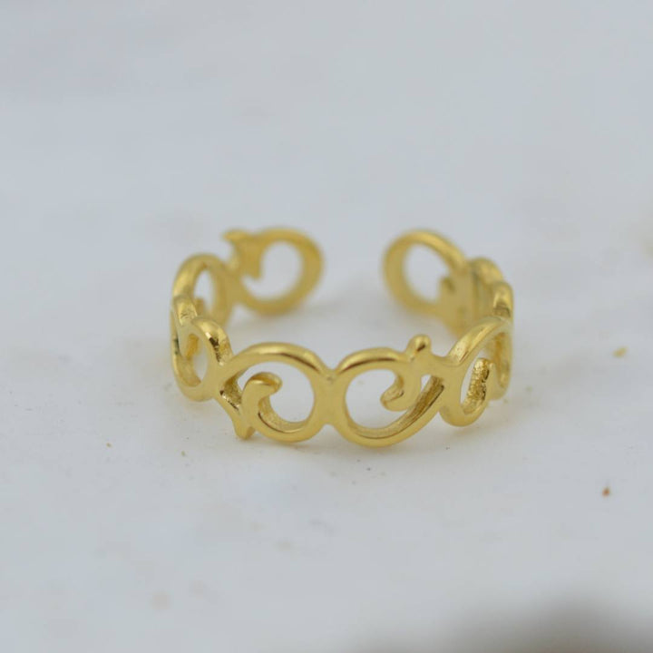 Love Link Toe Ring