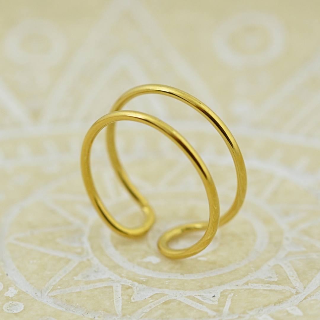 Golden Pinky Finger Ring