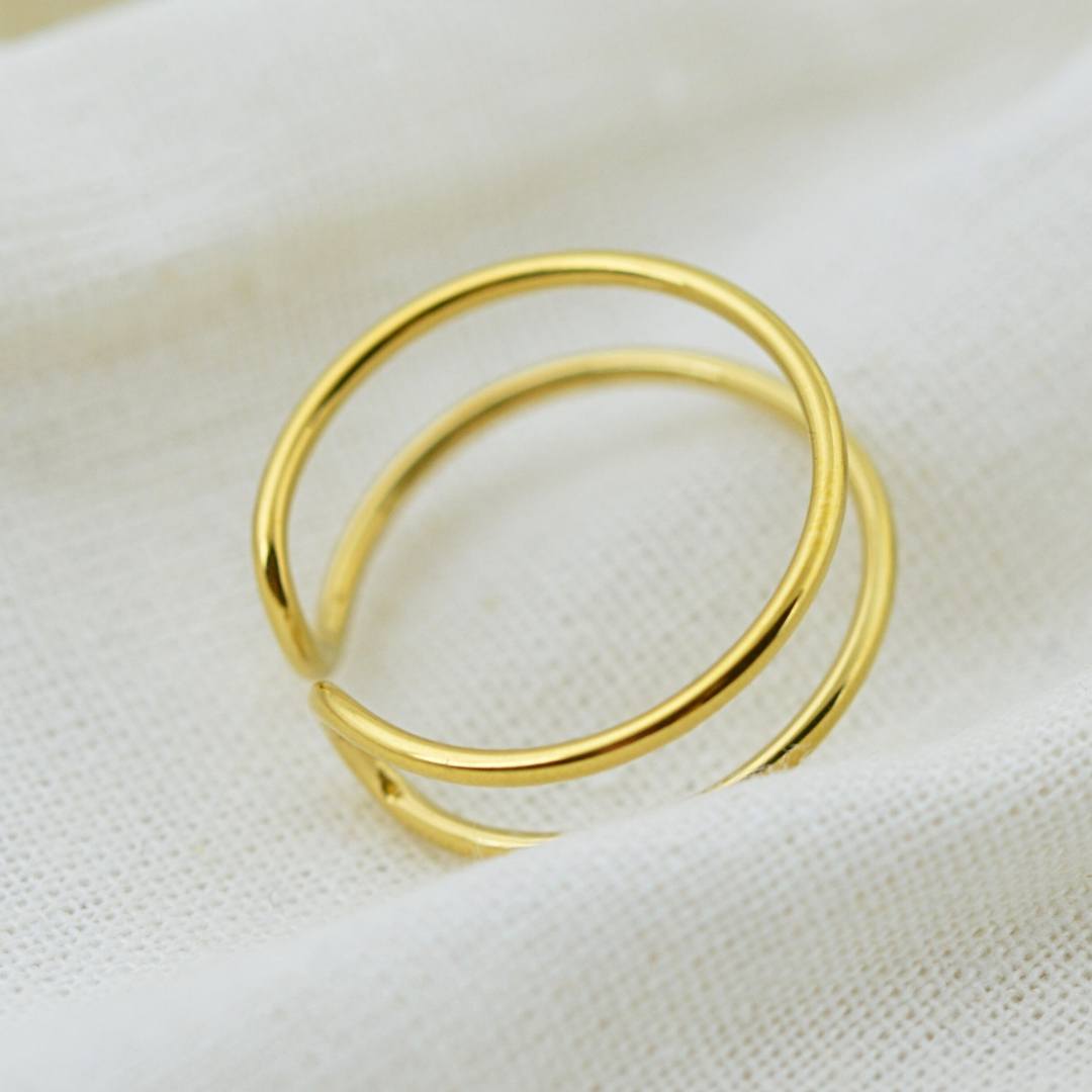 Golden Pinky Finger Ring