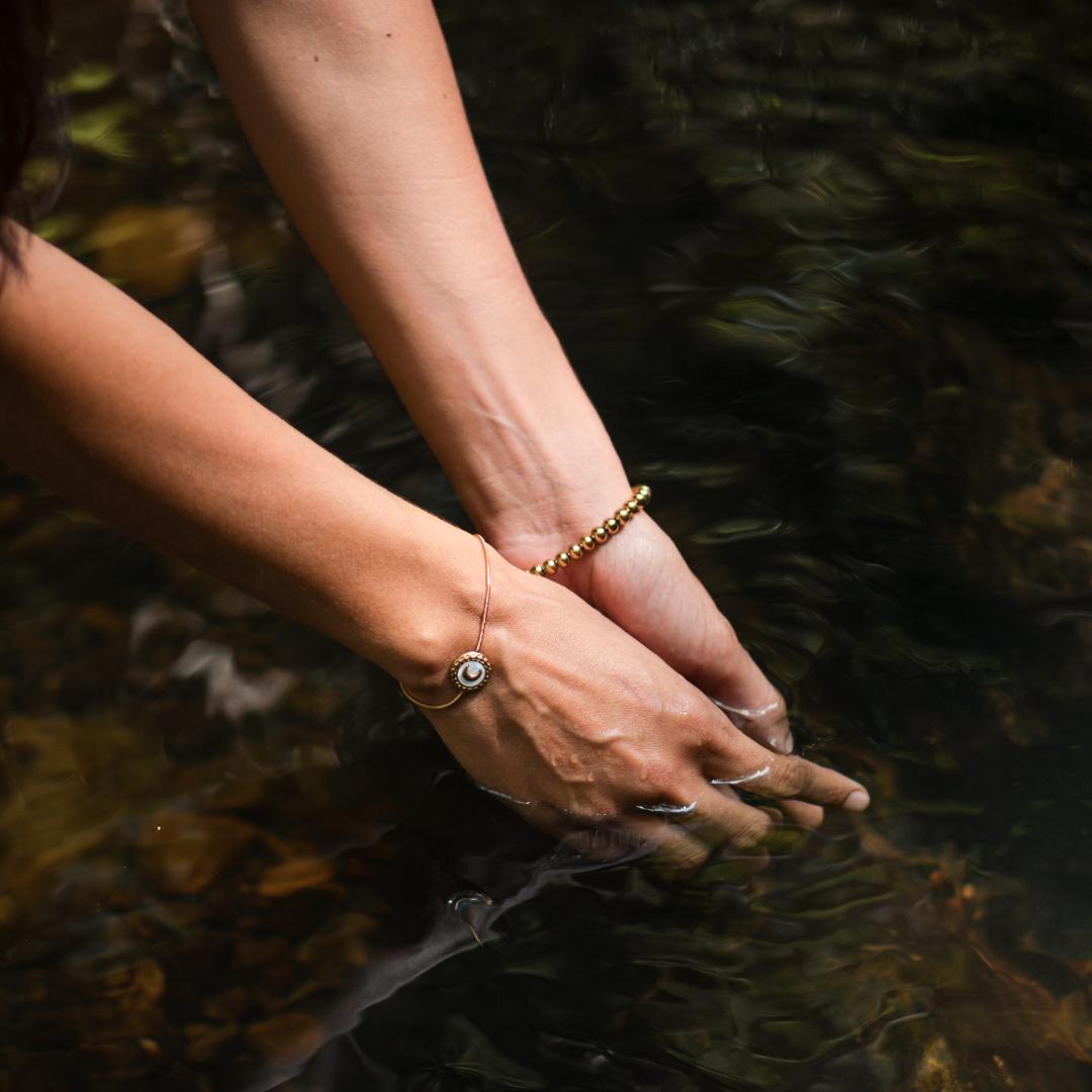 Golden Flow Bracelet