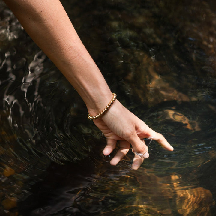 Golden Flow Bracelet