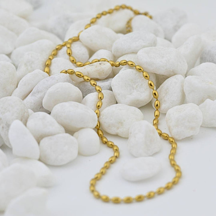 Sunlit Seed Necklace