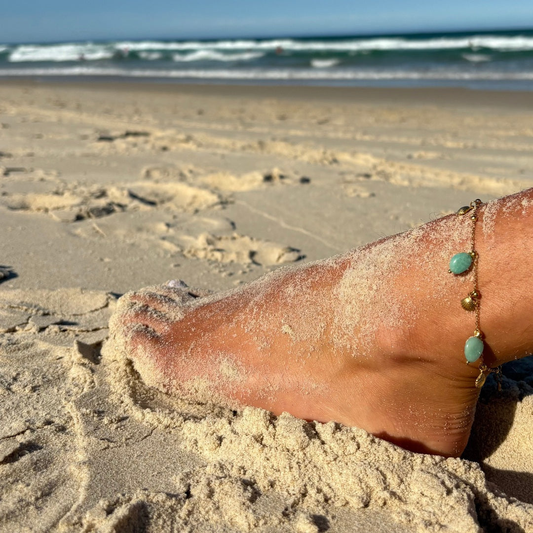 Shell and Sea Anklet