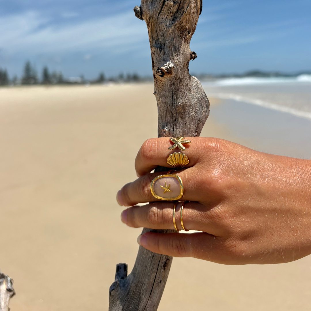 Golden Pinky Finger Ring