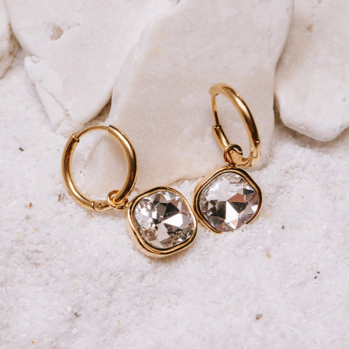 Daydream Crystal Hoops