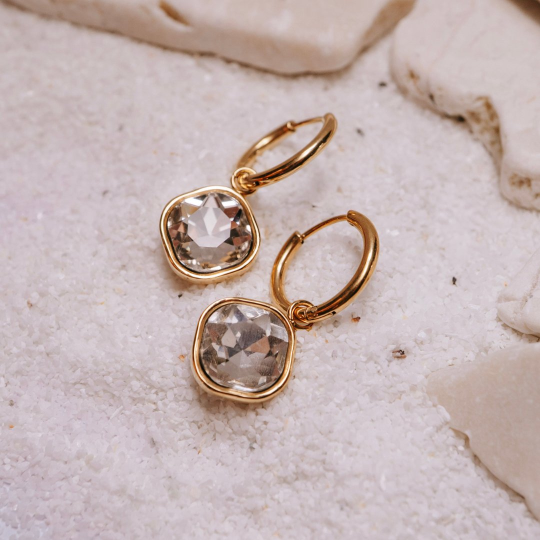 Daydream Crystal Hoops