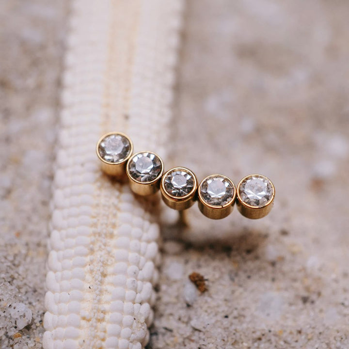 Celestial Trail Studs (Gold)