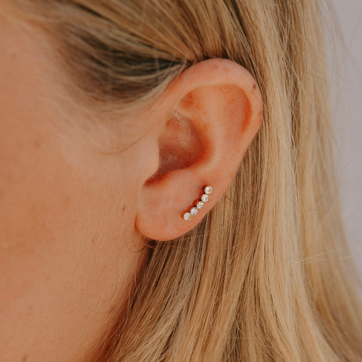 Celestial Trail Studs (Gold)
